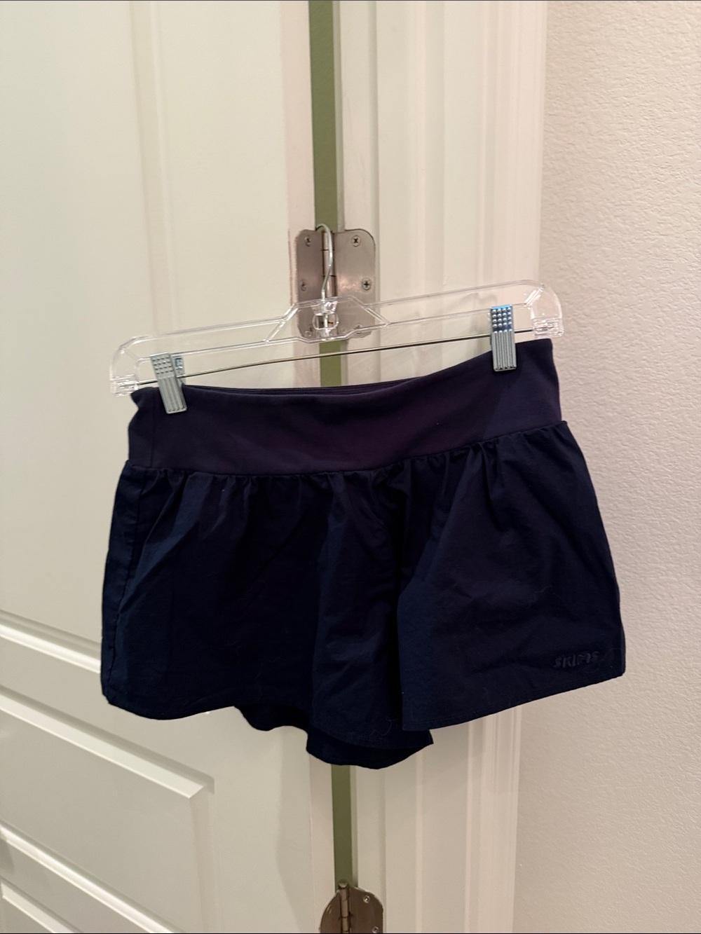SKIMS Navy Blue Athletic Skort Shorts